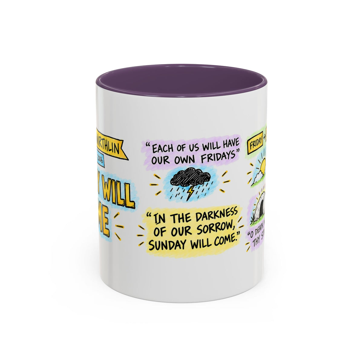 Sunday Will Come Sketch Note Mug — Joseph B. Wirthlin