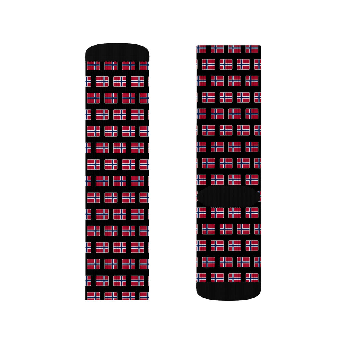 Norway Mission Flag Socks