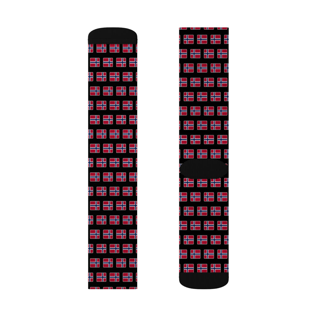 Norway Mission Flag Socks