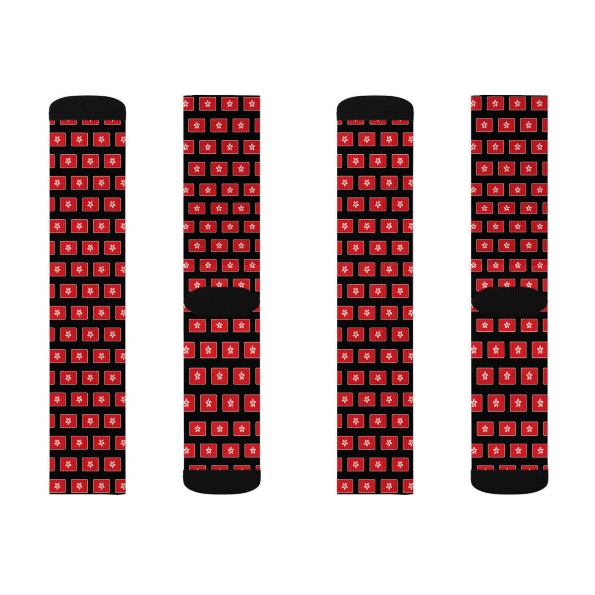 Hong Kong Mission Flag Socks