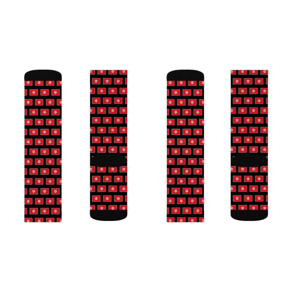 Hong Kong Mission Flag Socks