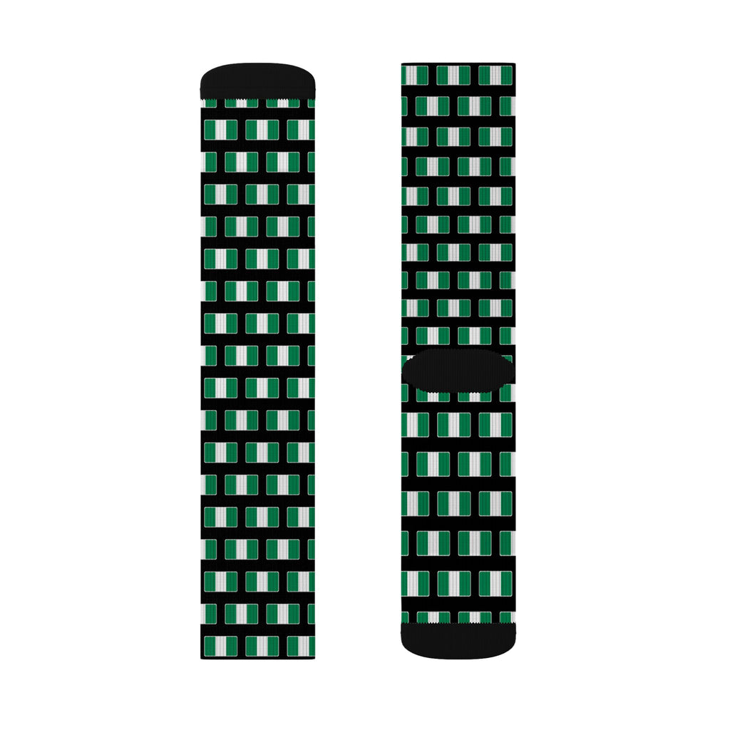Nigeria Mission Flag Socks