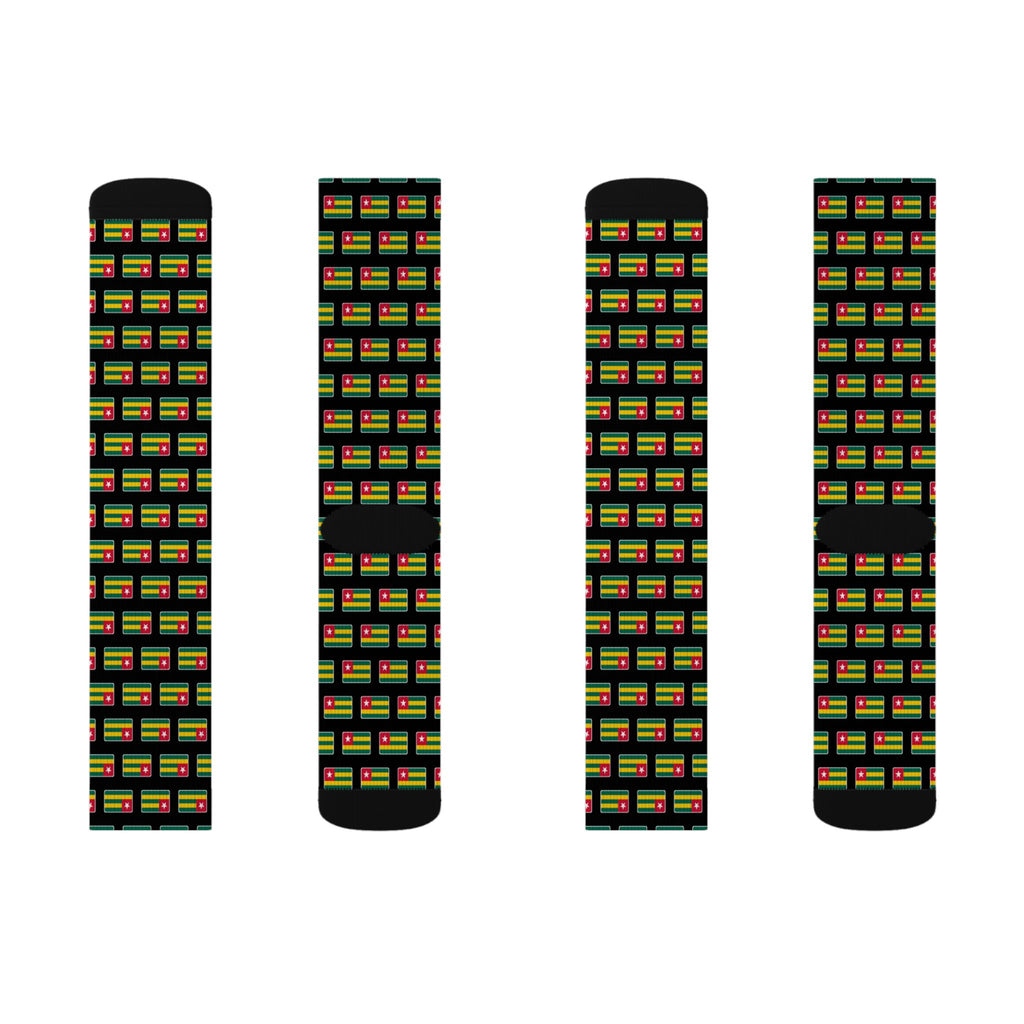 Togo Mission Flag Socks