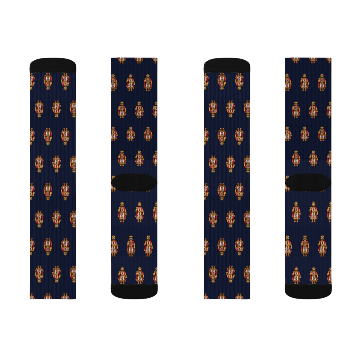 Laban Brick Chess crew socks by Weak Things view 2