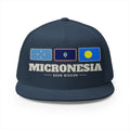Micronesia Guam Mission Flag Map Trucker Hat