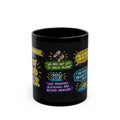 Be of Good Cheer Sketch Note Black Mug — Thomas S. Monson