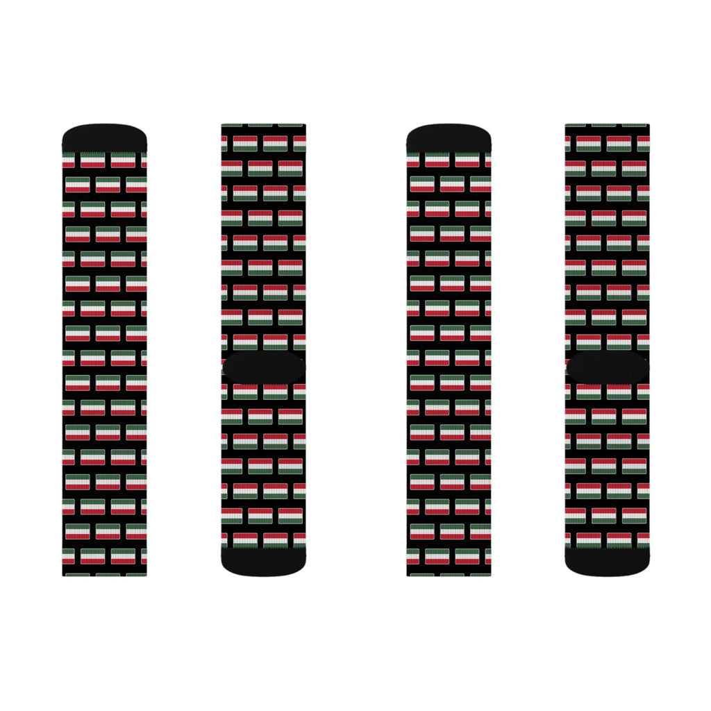 Hungary Mission Flag Socks