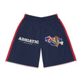 Adriatic North Mission Basketball Shorts, front view