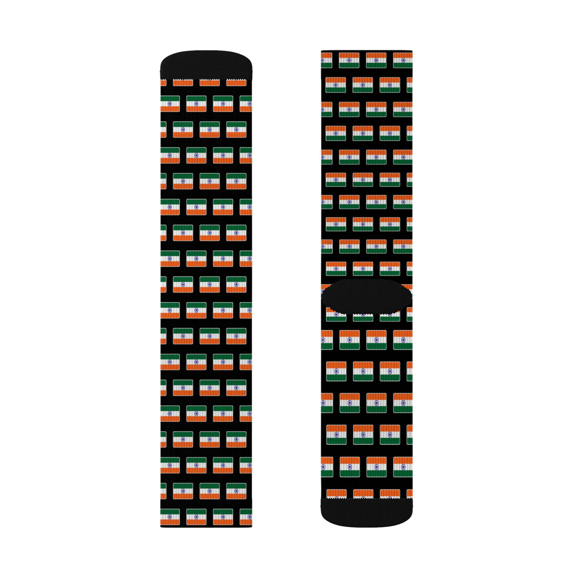 India Mission Flag Socks
