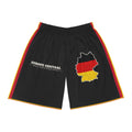 Europe Central Turkic and Persian-Speaking Mission Basketball Shorts, front view