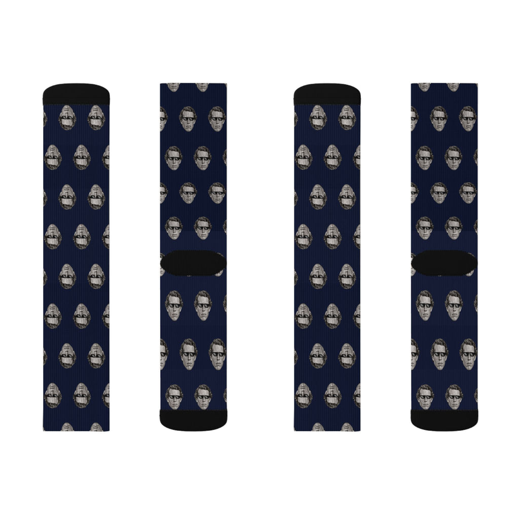 Joseph Smith GOAT crew socks by Weak Things view 4