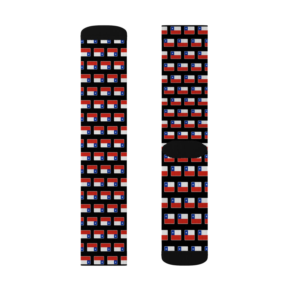 Chile Mission Flag Socks