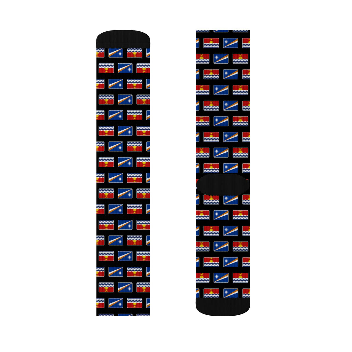 Marshall Islands/Kiribati Mission Flag Socks