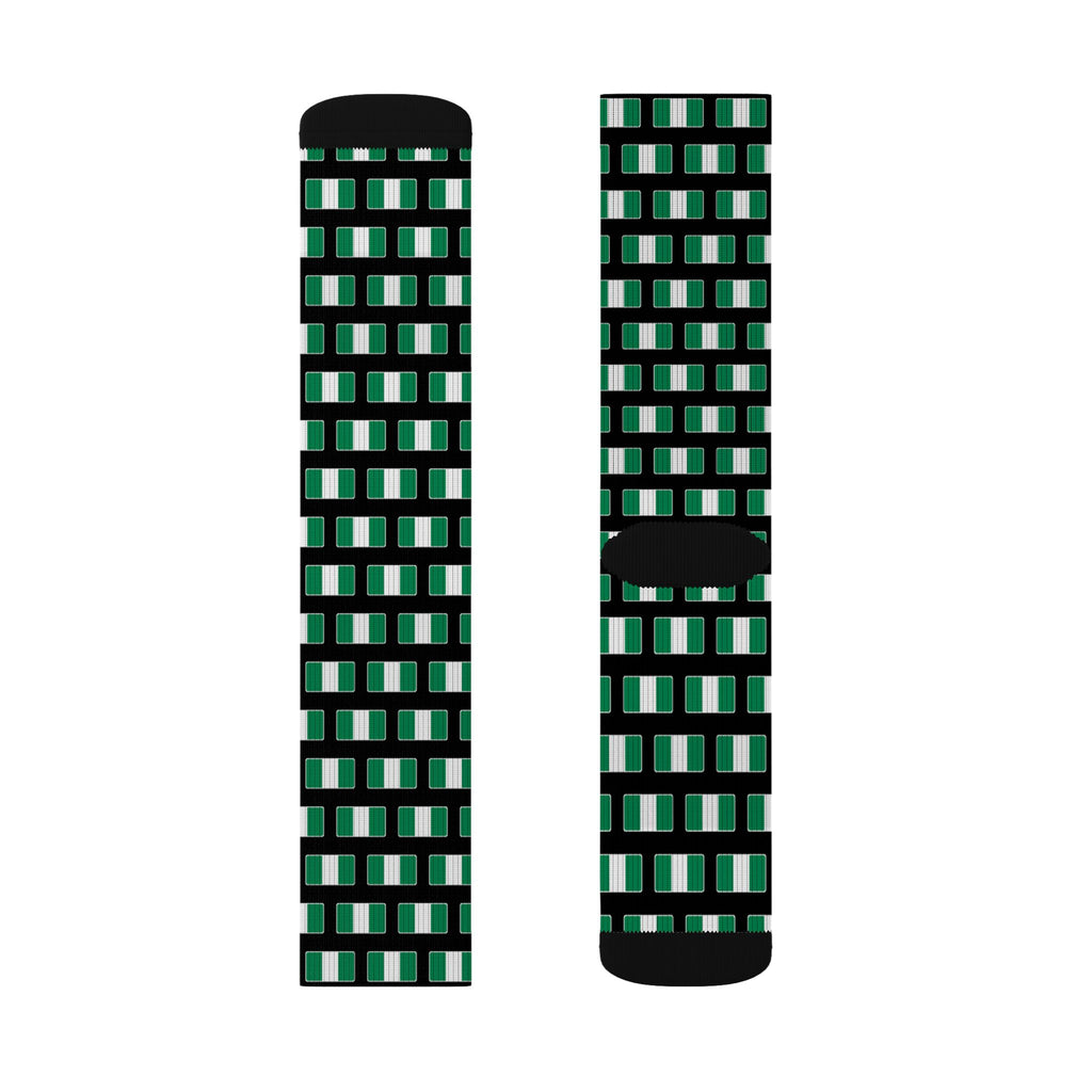 Nigeria Mission Flag Socks