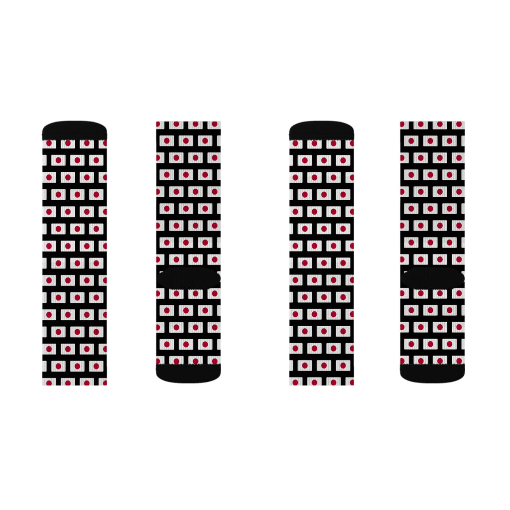 Japan Mission Flag Socks