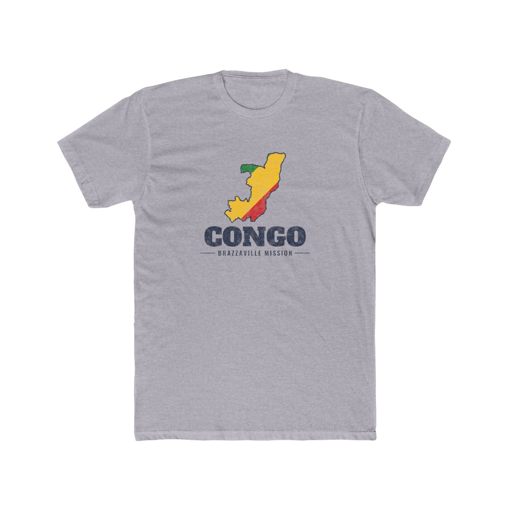 Republic of Congo Brazzaville Mission Flag Map Shirt