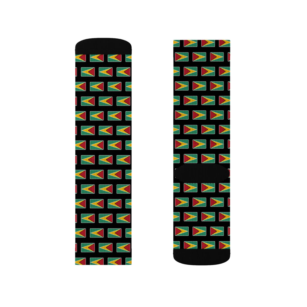 Guyana Mission Flag Socks