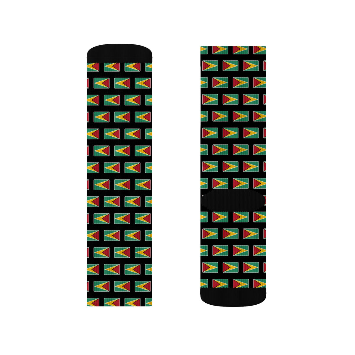 Guyana Mission Flag Socks