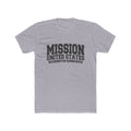 Washington Kennewick Mission T-Shirt in Heather Grey, front view
