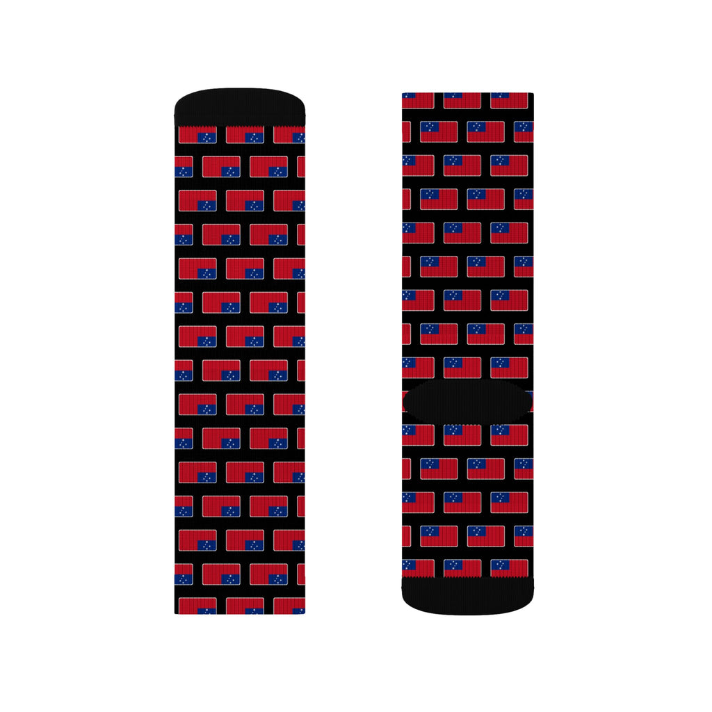 Samoa Mission Flag Socks