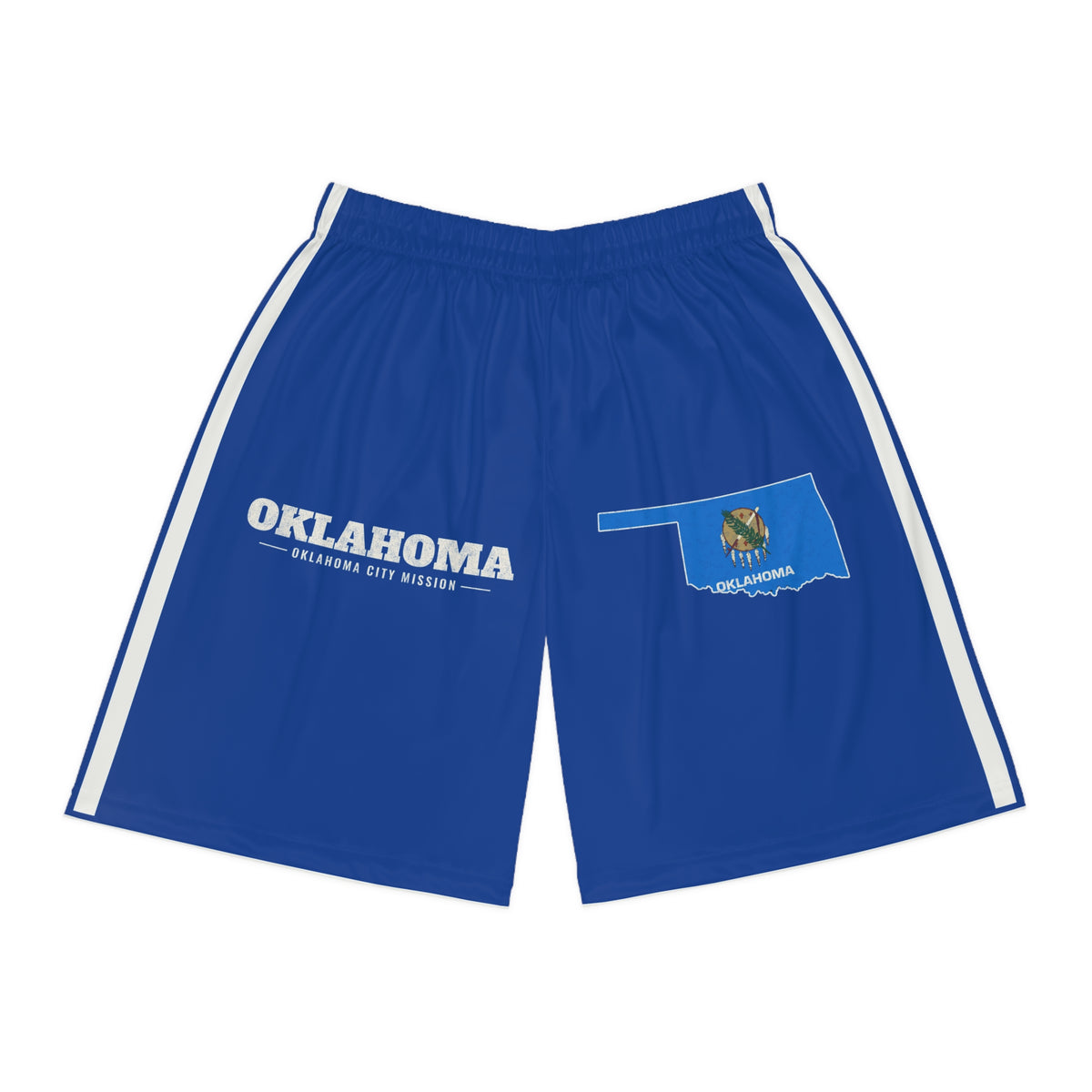 Oklahoma Oklahoma City Mission Basketball Shorts