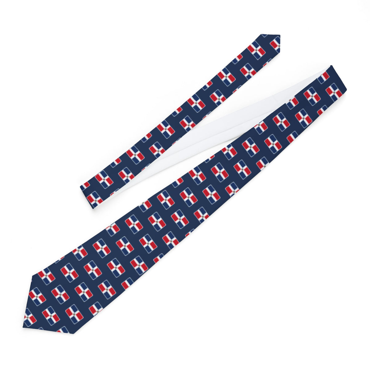 Dominican Republic Mission Flag Tie