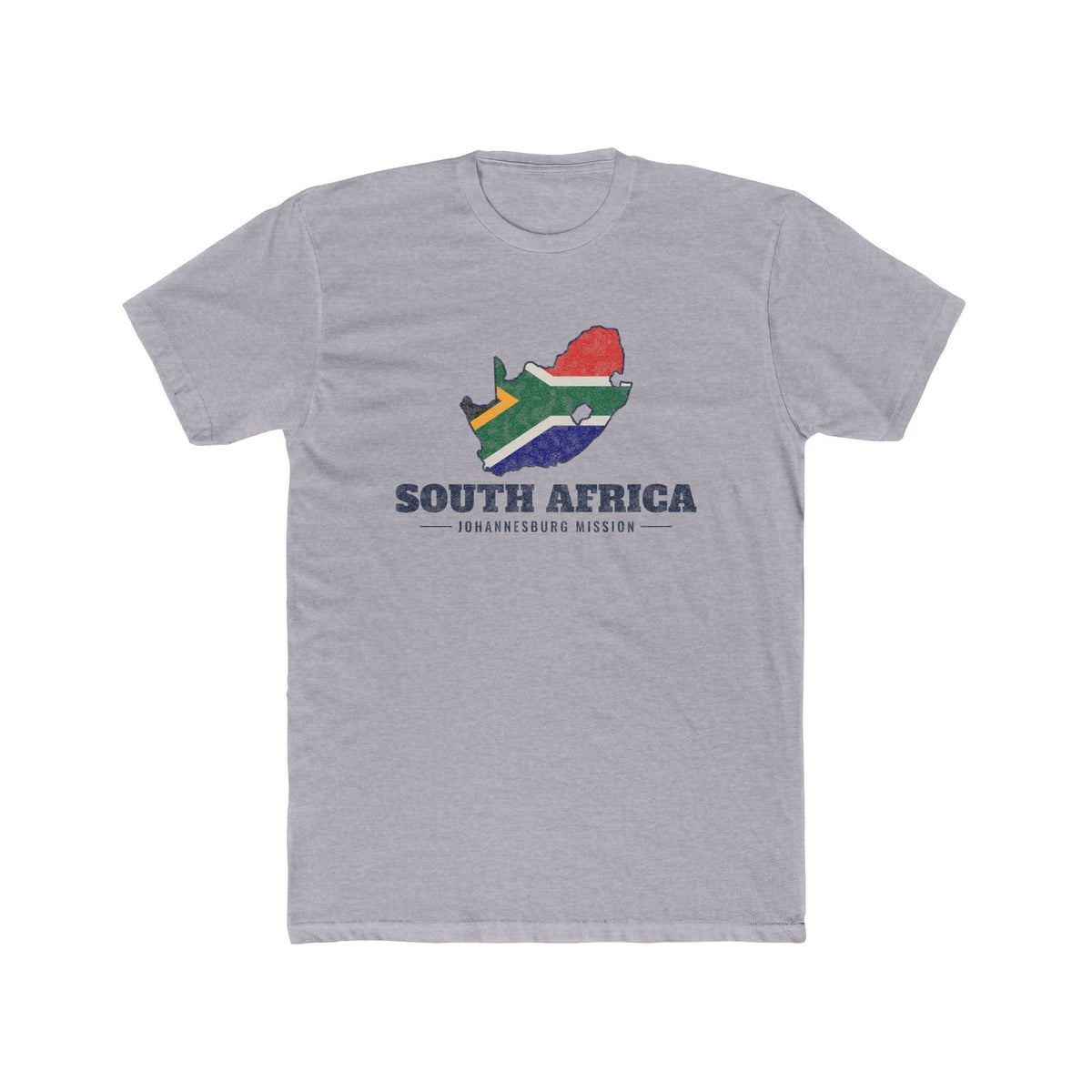 South Africa Johannesburg Mission Flag Map Shirt