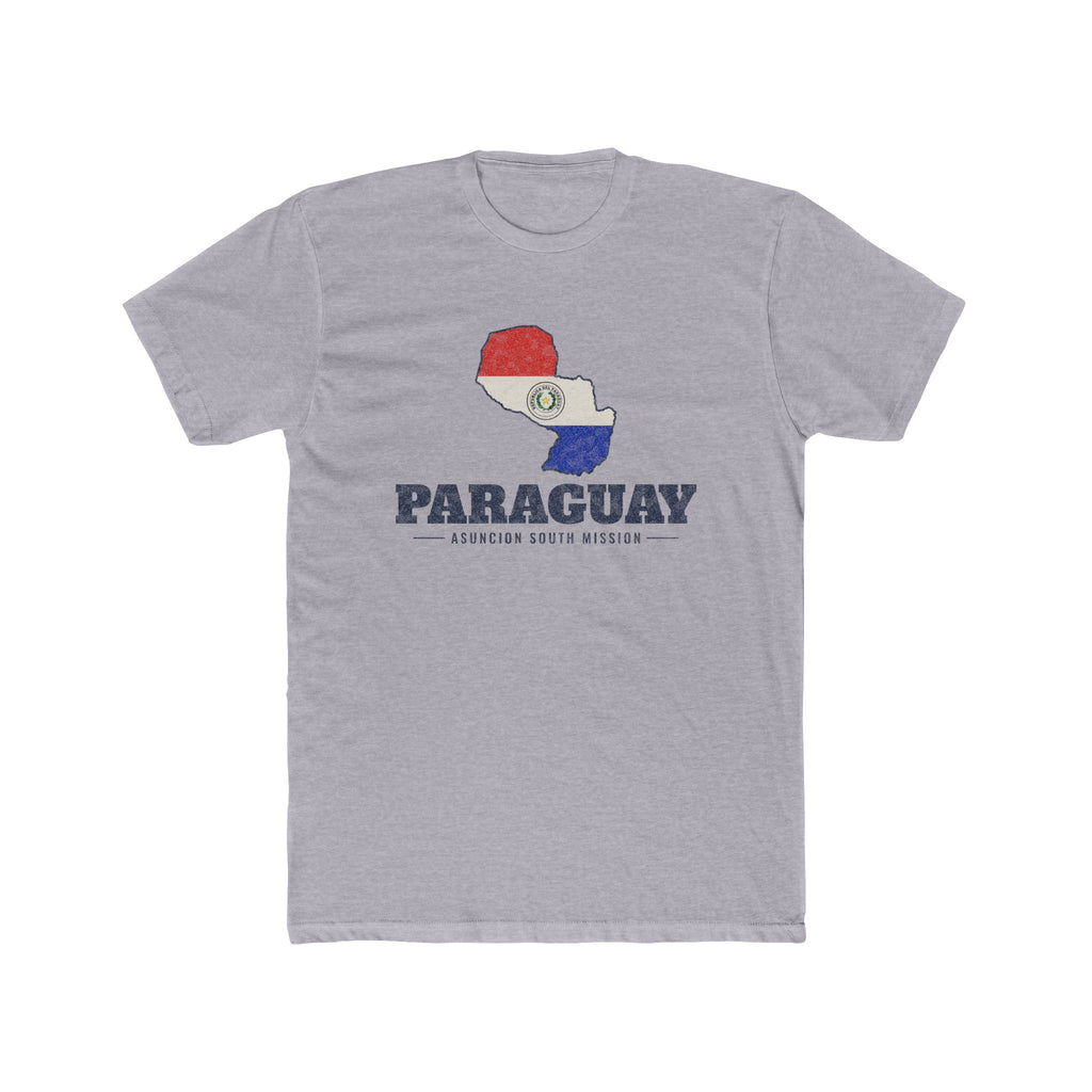 Paraguay Asuncion South Mission Flag Map Shirt