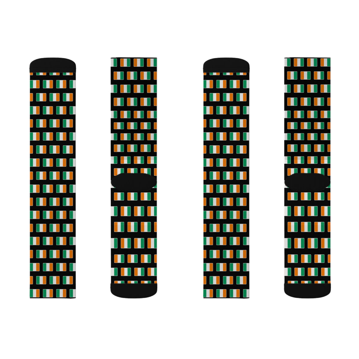Cote d'Ivoire Mission Flag Socks