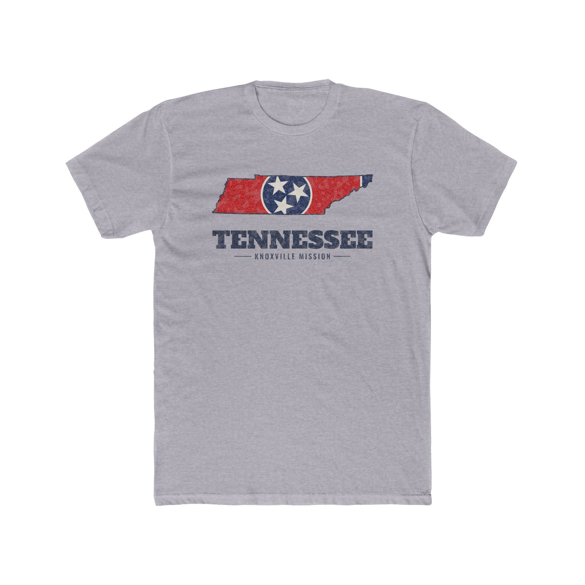 Tennessee Knoxville Mission Flag Map Shirt