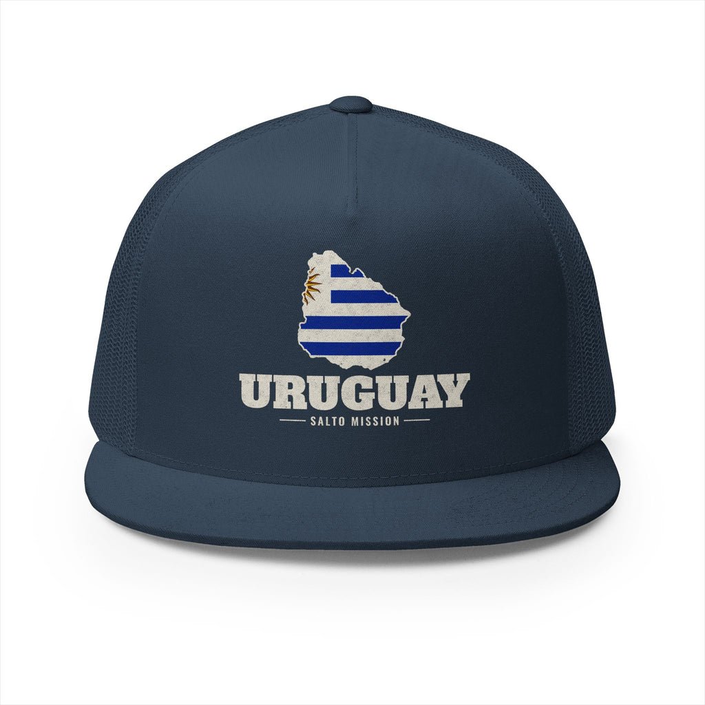 Uruguay Salto Mission Flag Map Trucker Hat