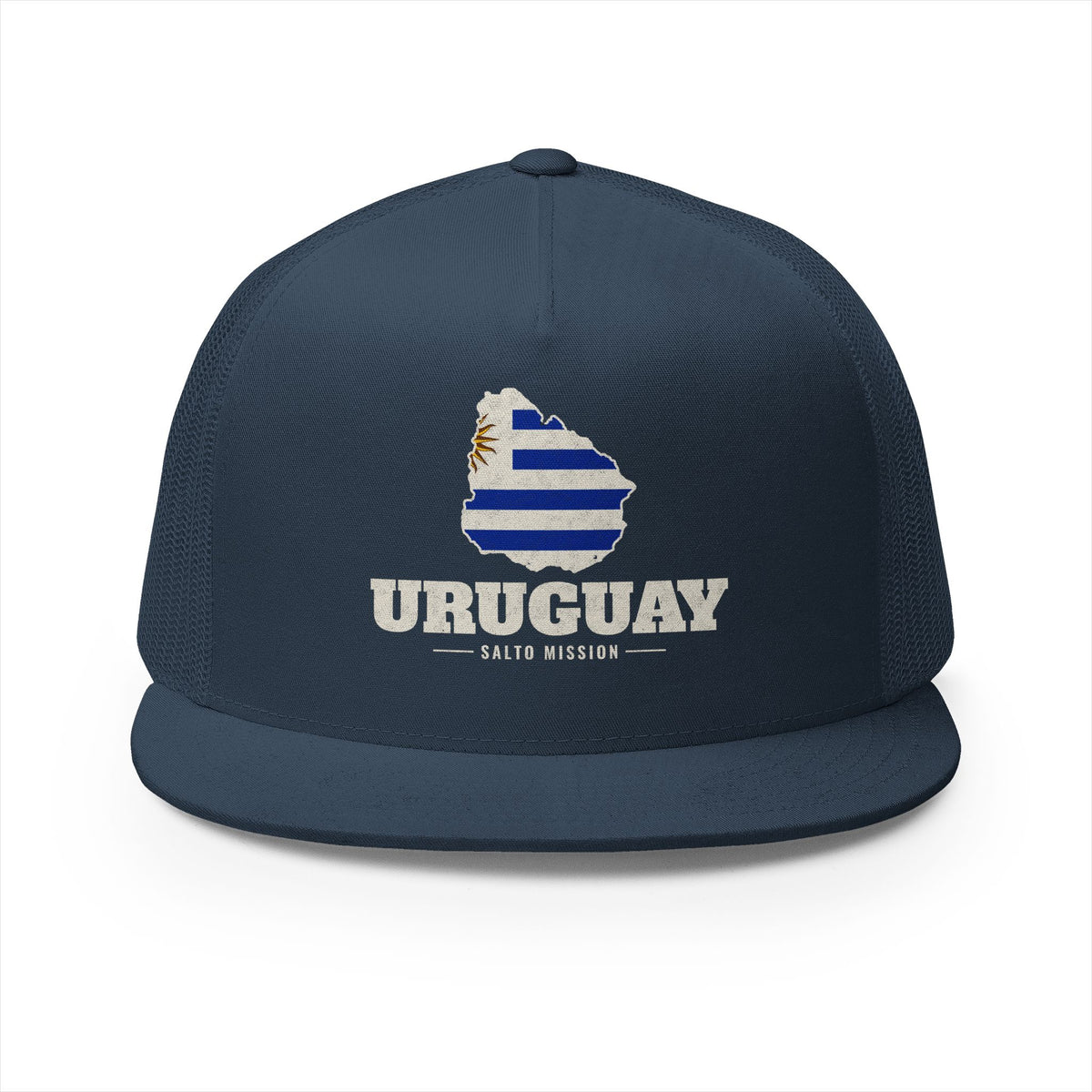 Uruguay Salto Mission Flag Map Trucker Hat