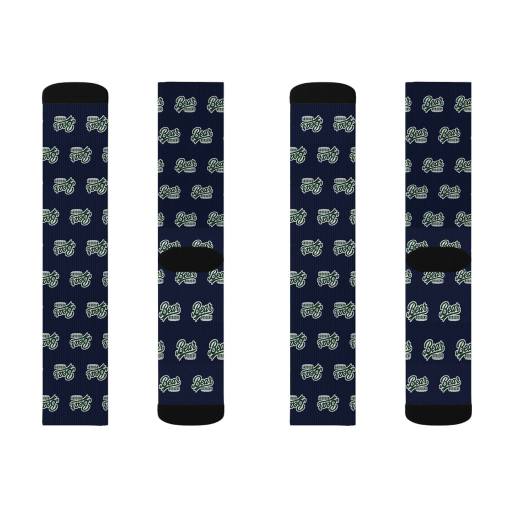 Bear Burdens crew socks by Weak Things view 4