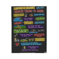 Broken Things to Mend Sketch Note Plush Blanket — Jeffrey R. Holland