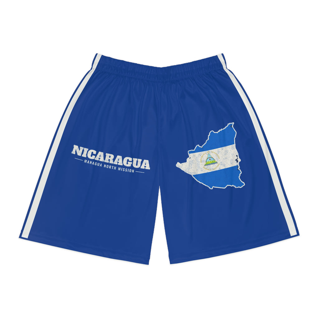 Nicaragua Managua North Mission Basketball Shorts