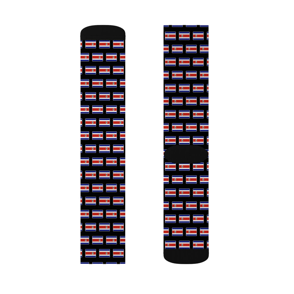 Costa Rica Mission Flag Socks