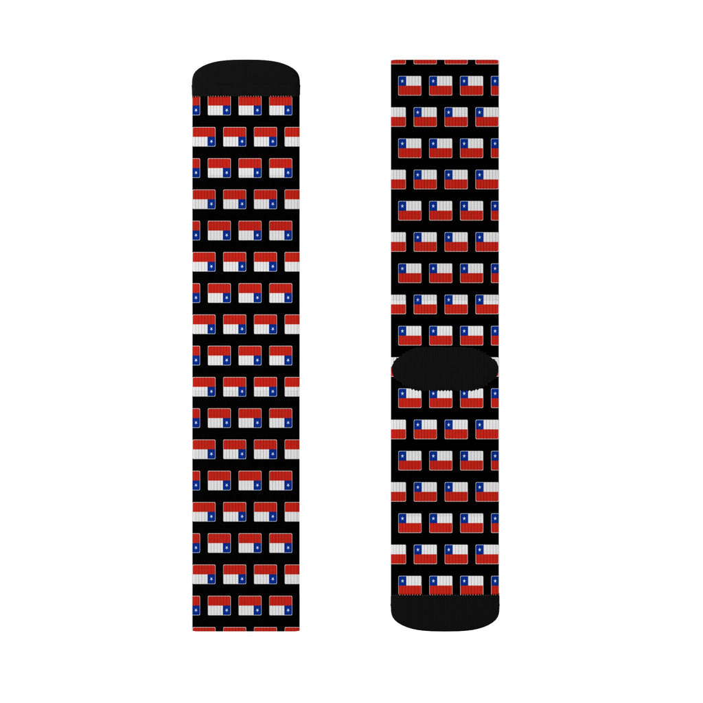 Chile Mission Flag Socks