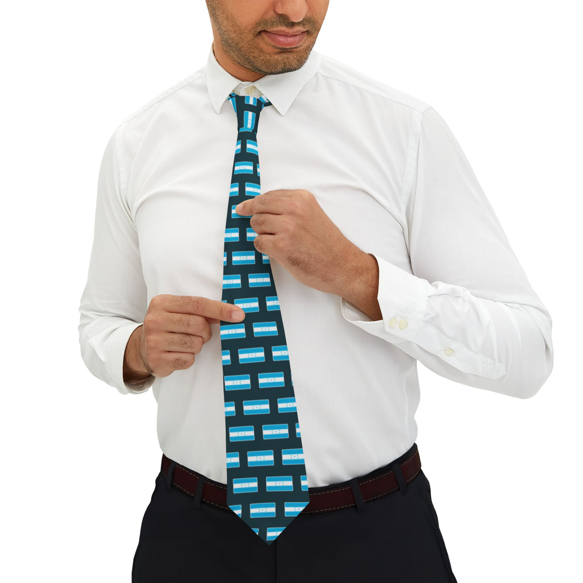 Honduras Mission Flag Tie