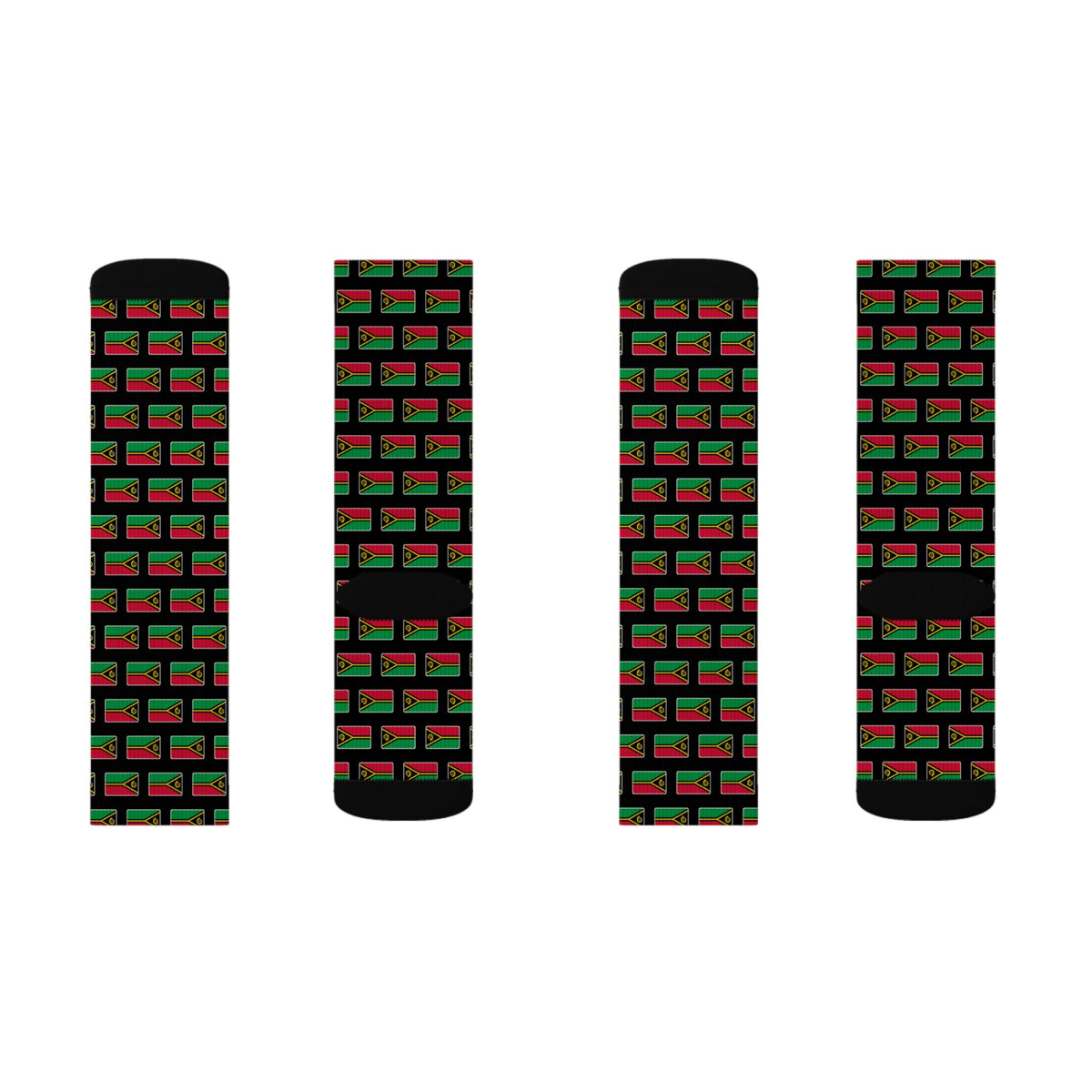 Vanuatu Mission Flag Socks