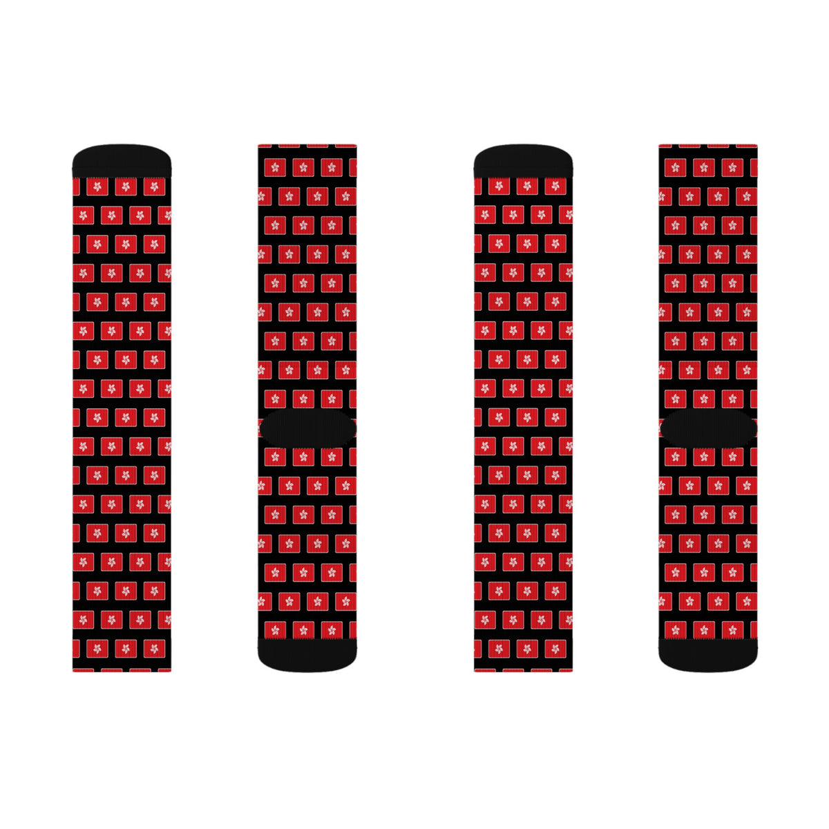 Hong Kong Mission Flag Socks
