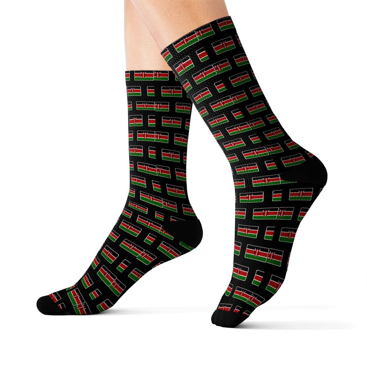Kenya Mission Flag Socks