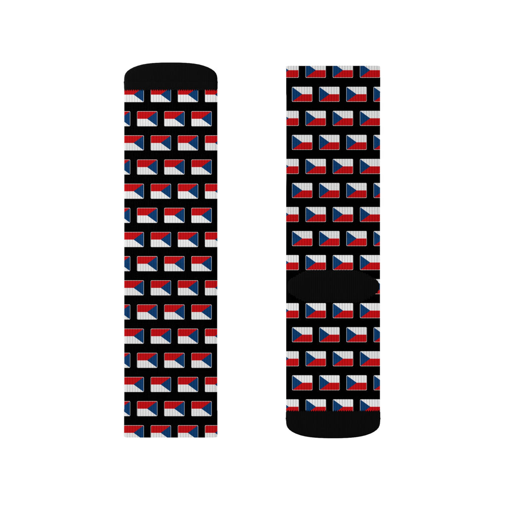 Czech Republic Mission Flag Socks