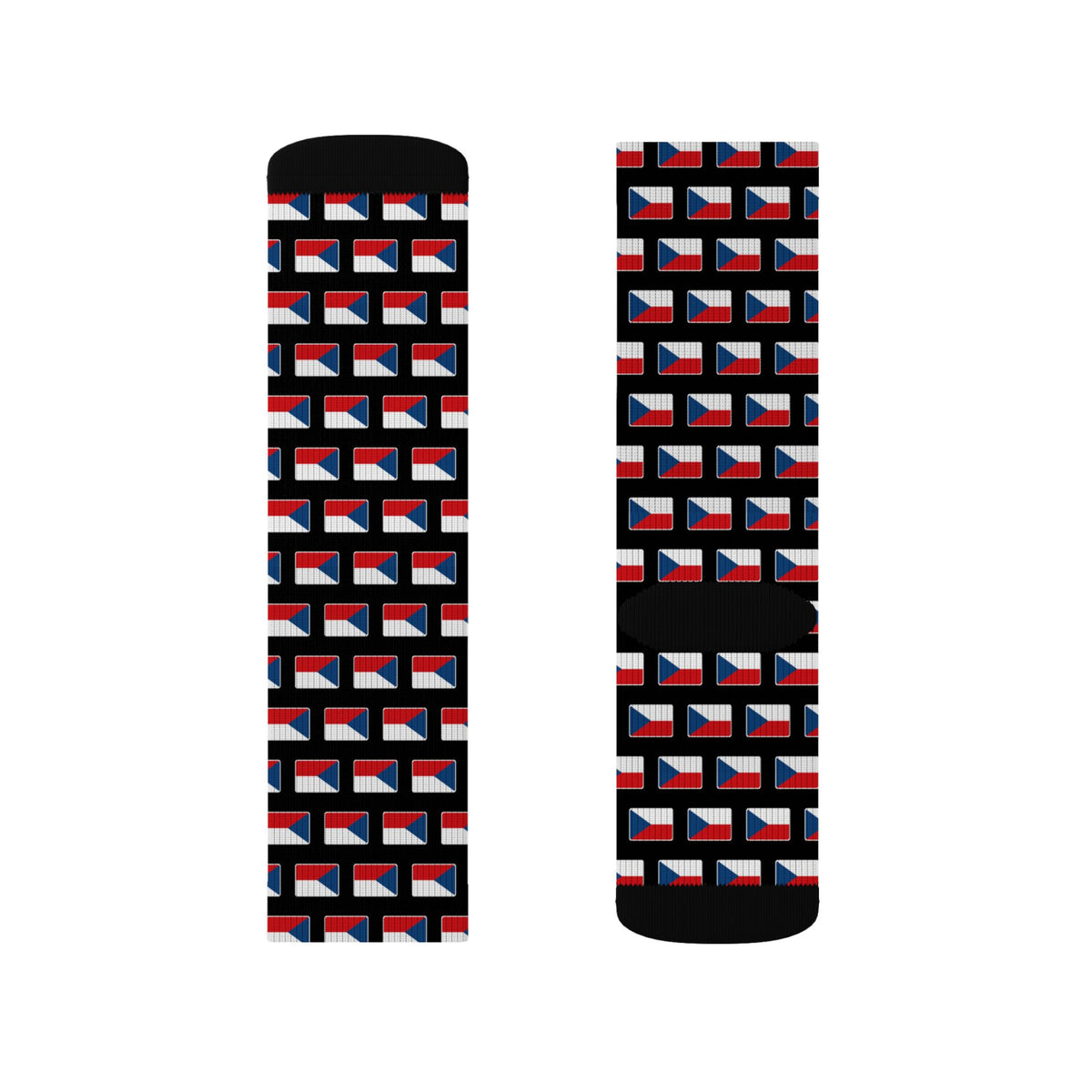 Czech Republic Mission Flag Socks
