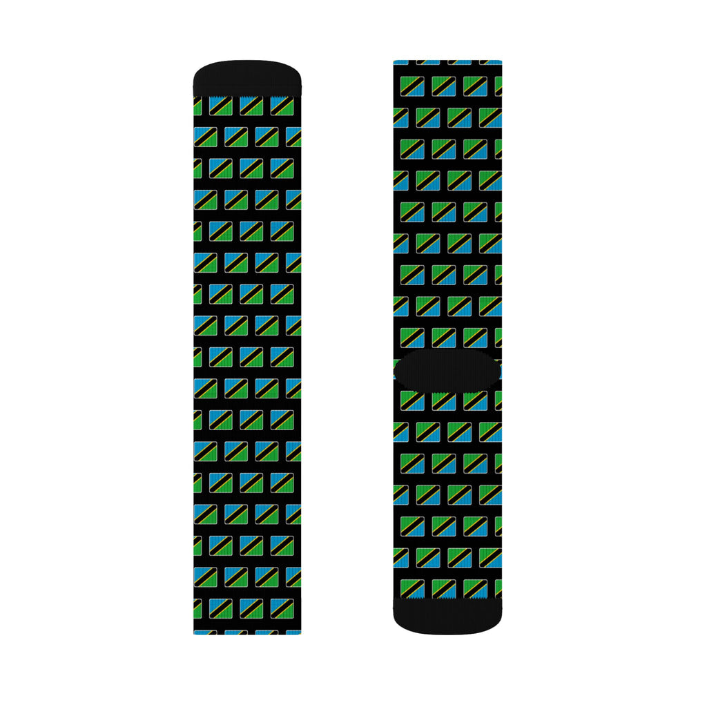 Tanzania Mission Flag Socks