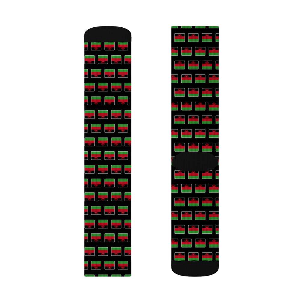 Malawi Mission Flag Socks