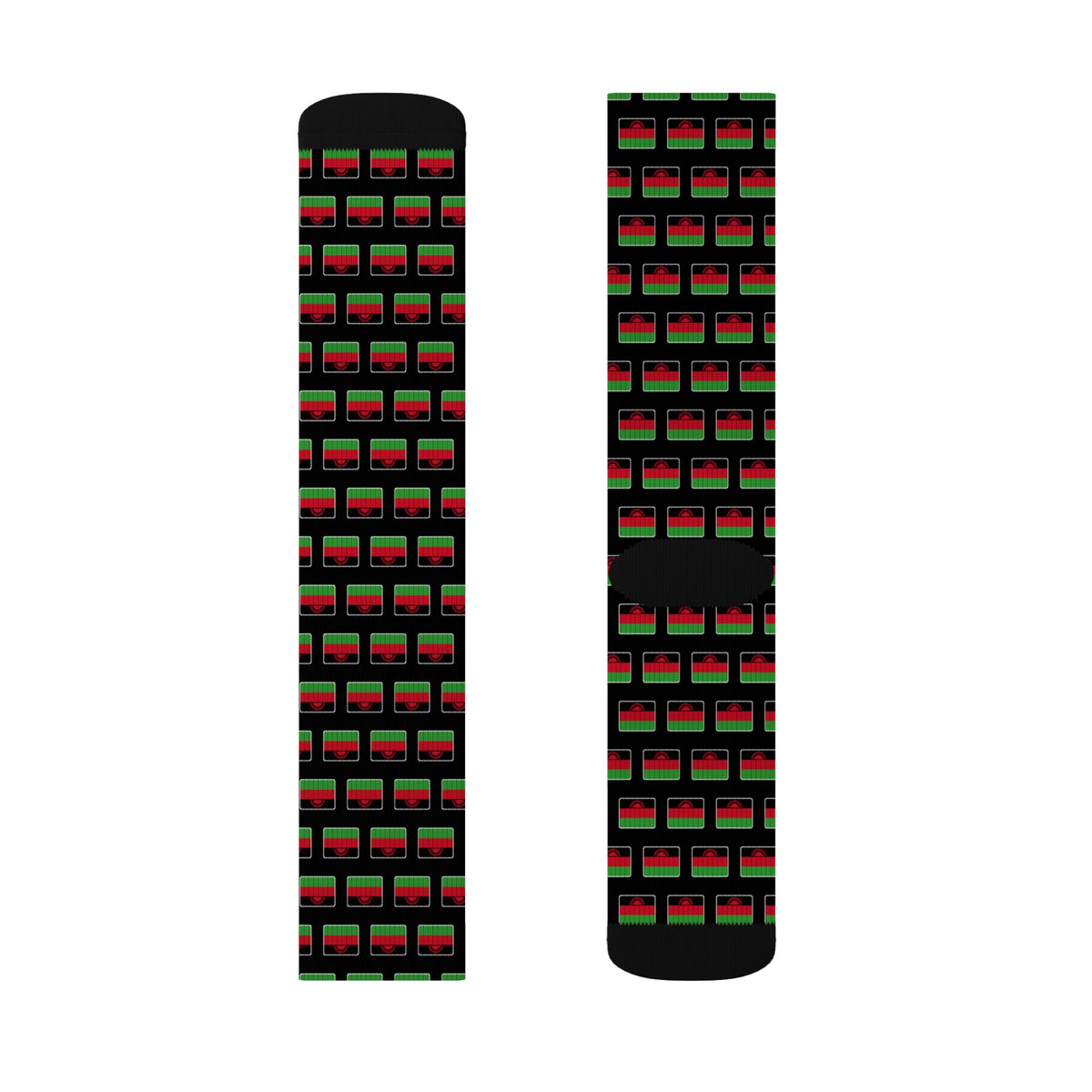Malawi Mission Flag Socks