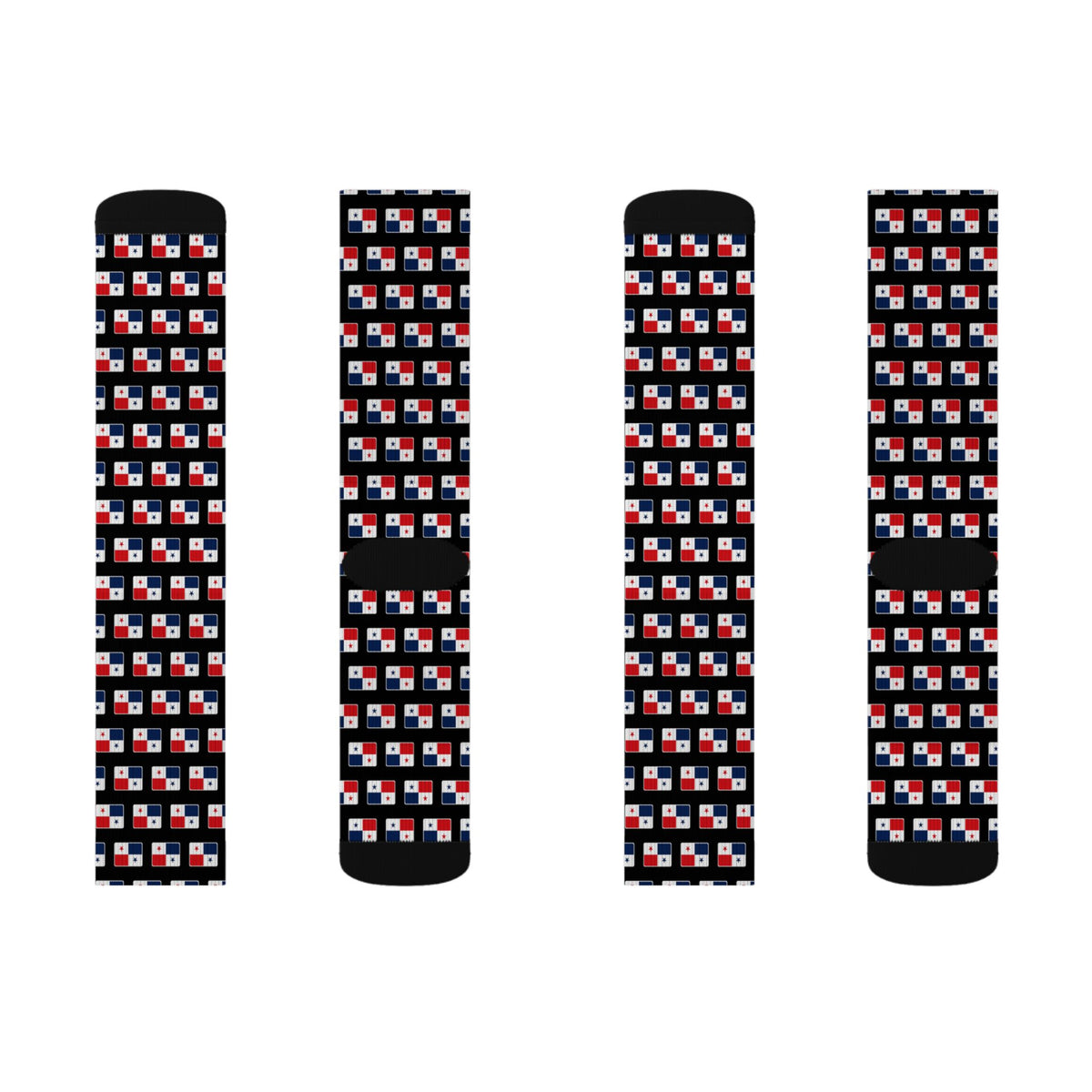 Panama Mission Flag Socks