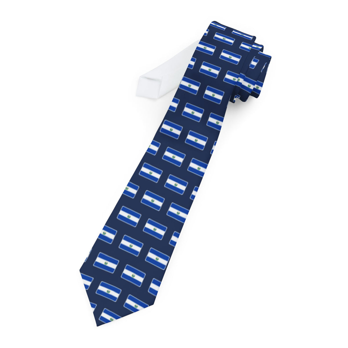 El Salvador Mission Flag Tie
