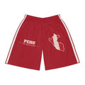 Peru Lima Central Mission Basketball Shorts, front view