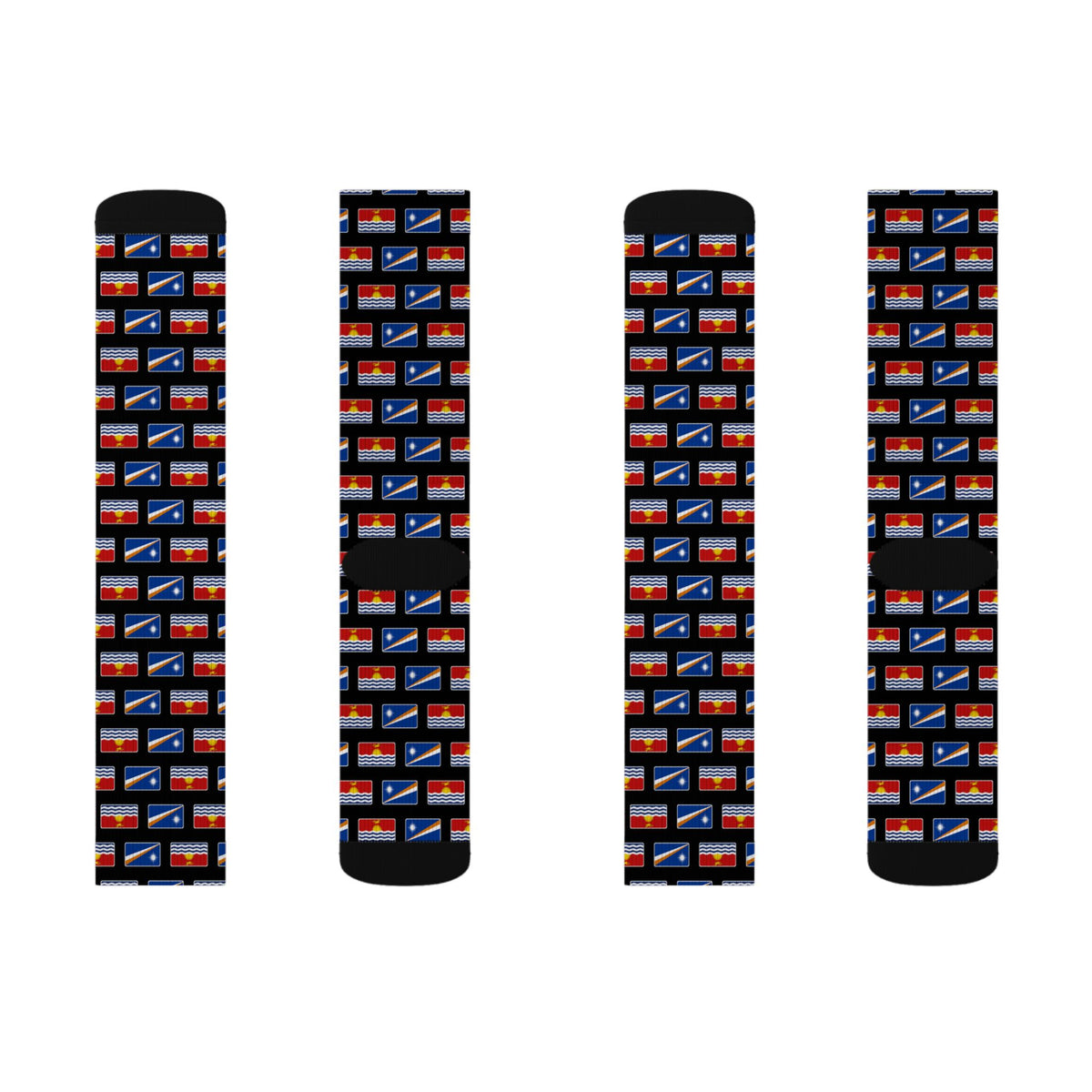 Marshall Islands/Kiribati Mission Flag Socks